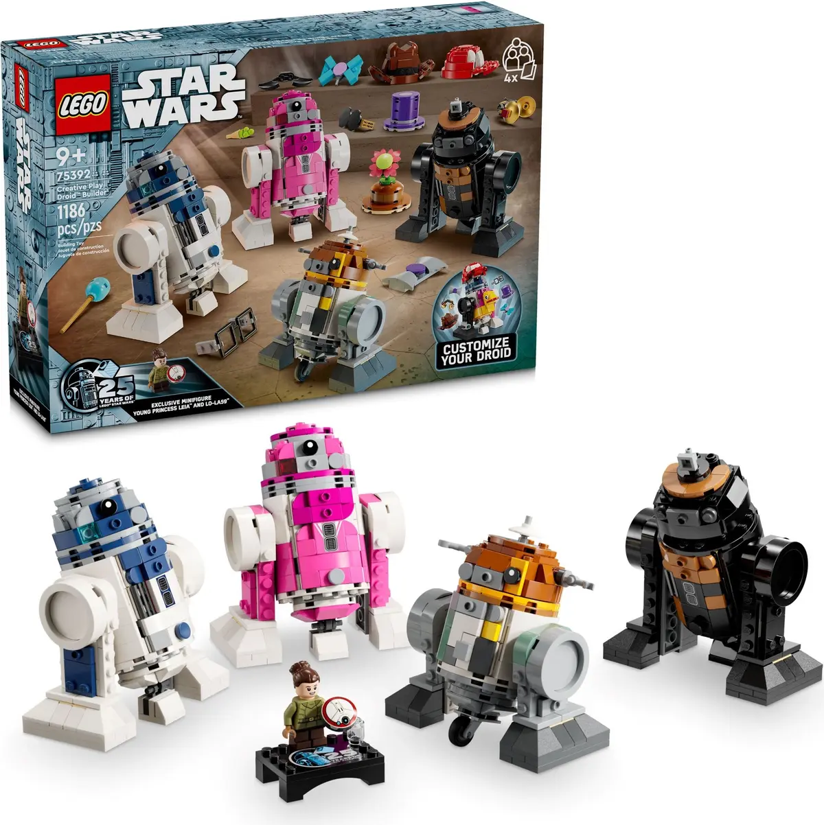 LEGO Star Wars 75392 Creative Play Droid Builder set, image 3