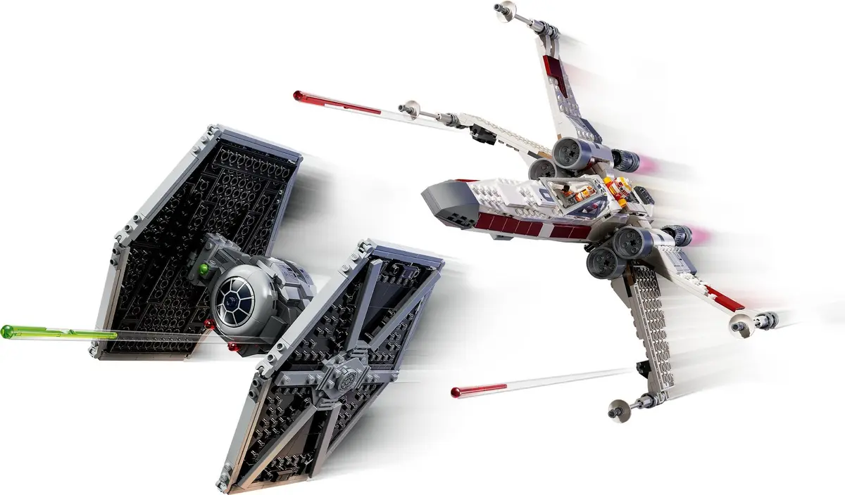 LEGO Star Wars 75393 TIE Fighter & X-wing Mash-up set, image 9