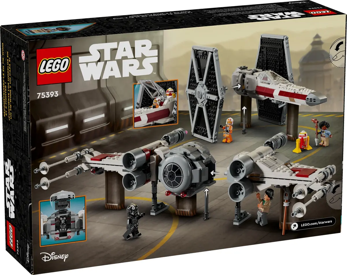 LEGO Star Wars 75393 TIE Fighter & X-wing Mash-up set, image 2