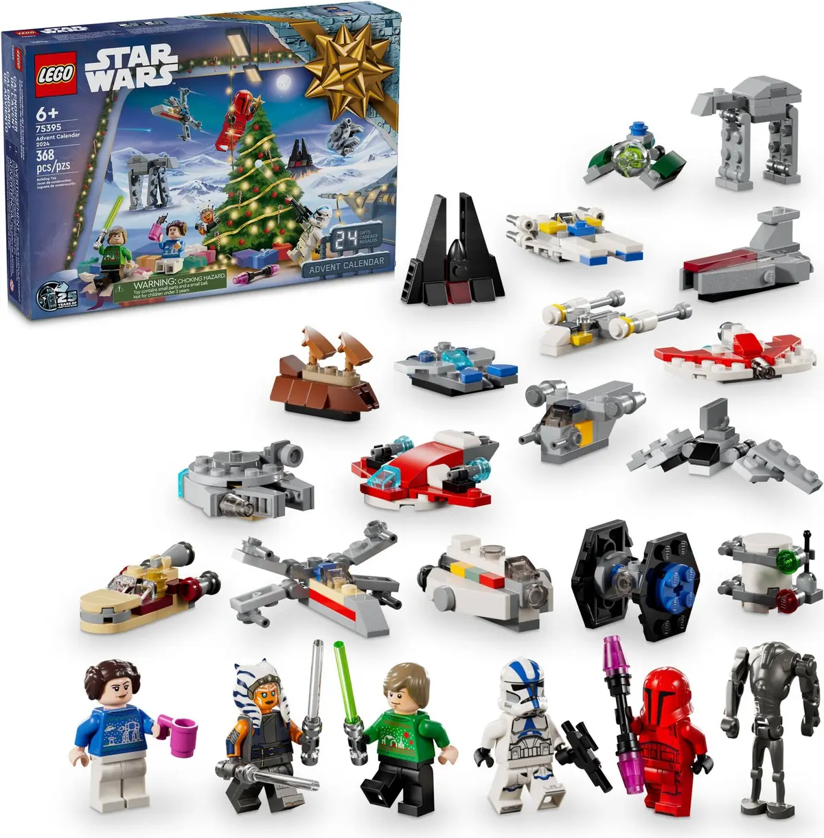 LEGO Star Wars 75395 LEGO Star Wars Advent Calendar 2024 set, image 4