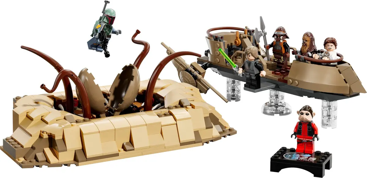 LEGO Star Wars 75396 Desert Skiff & Sarlacc Pit set