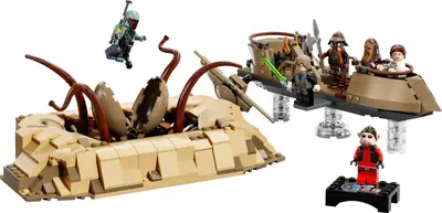 LEGO Star Wars 75396 Desert Skiff & Sarlacc Pit set