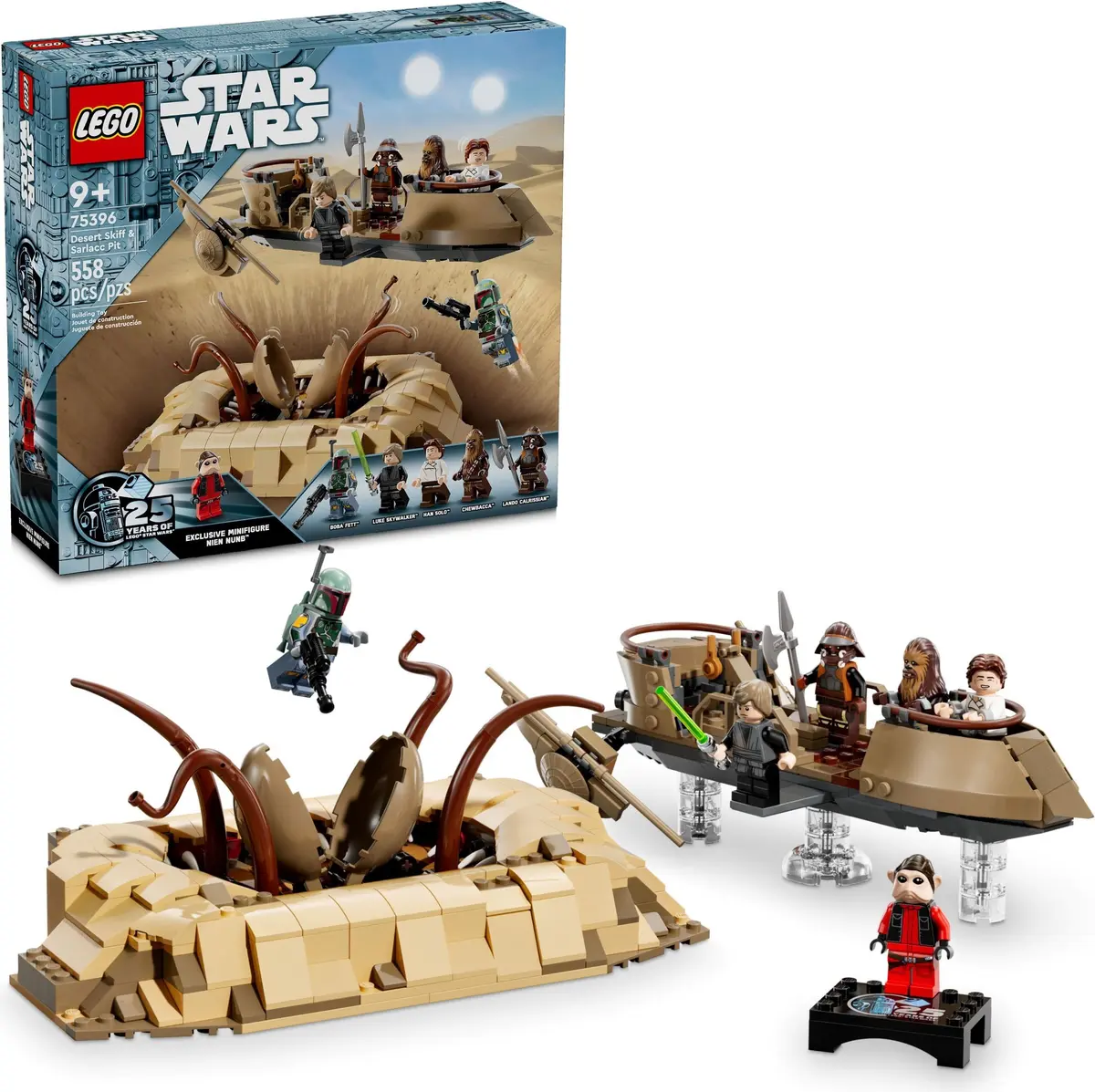 LEGO Star Wars 75396 Desert Skiff & Sarlacc Pit set, image 3