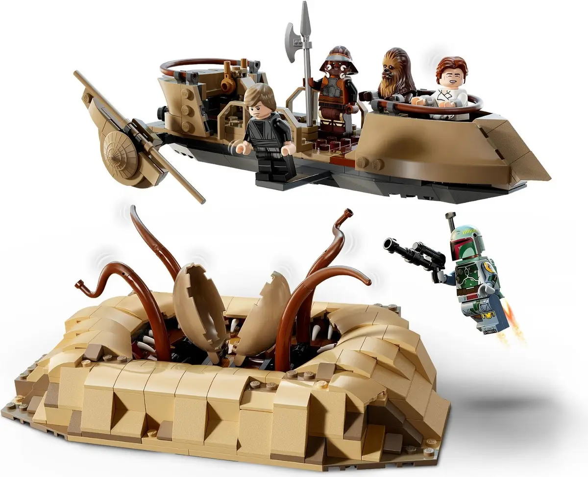 LEGO Star Wars 75396 Desert Skiff & Sarlacc Pit set, image 8