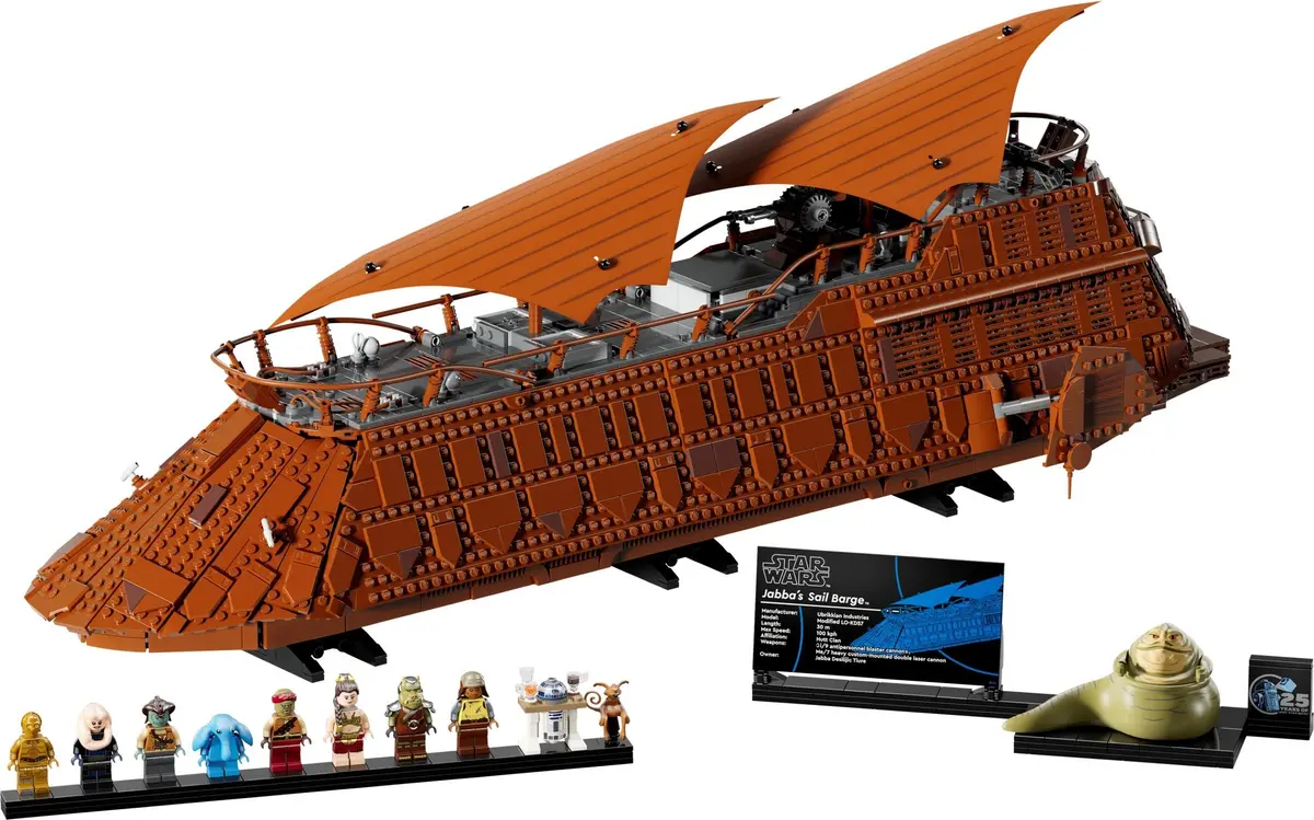 LEGO Star Wars 75397 Jabba's Sail Barge set