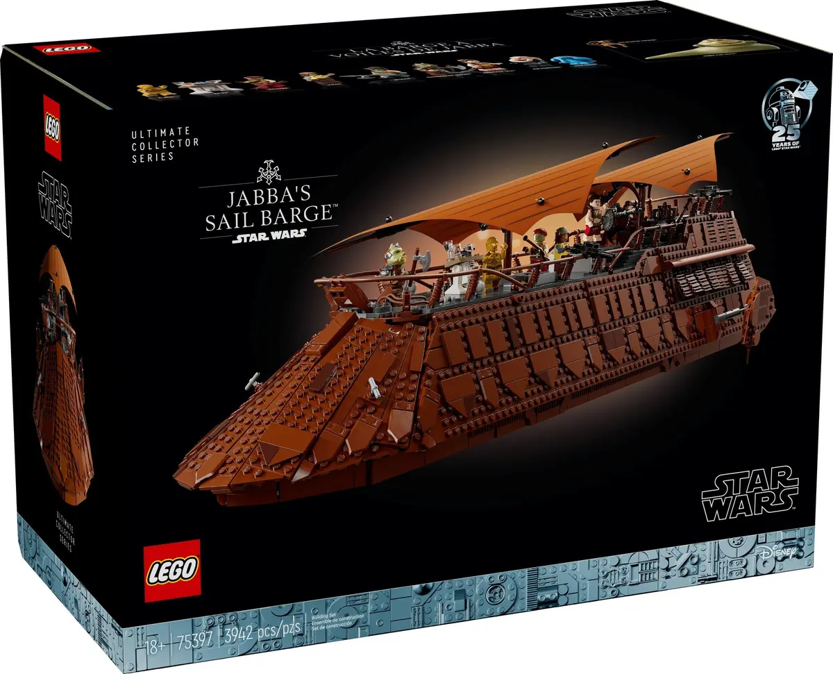 LEGO Star Wars 75397 Jabba's Sail Barge set, image 4