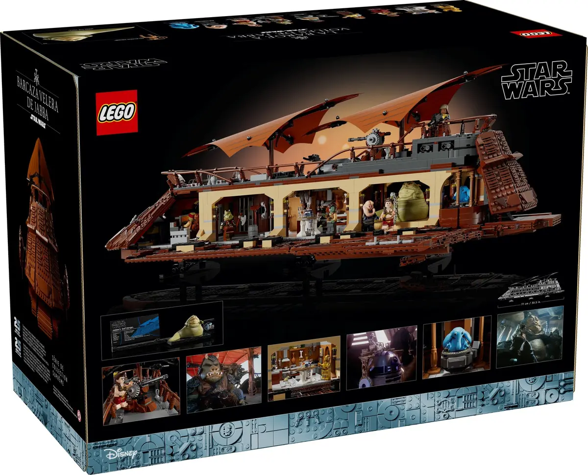 LEGO Star Wars 75397 Jabba's Sail Barge set, image 5
