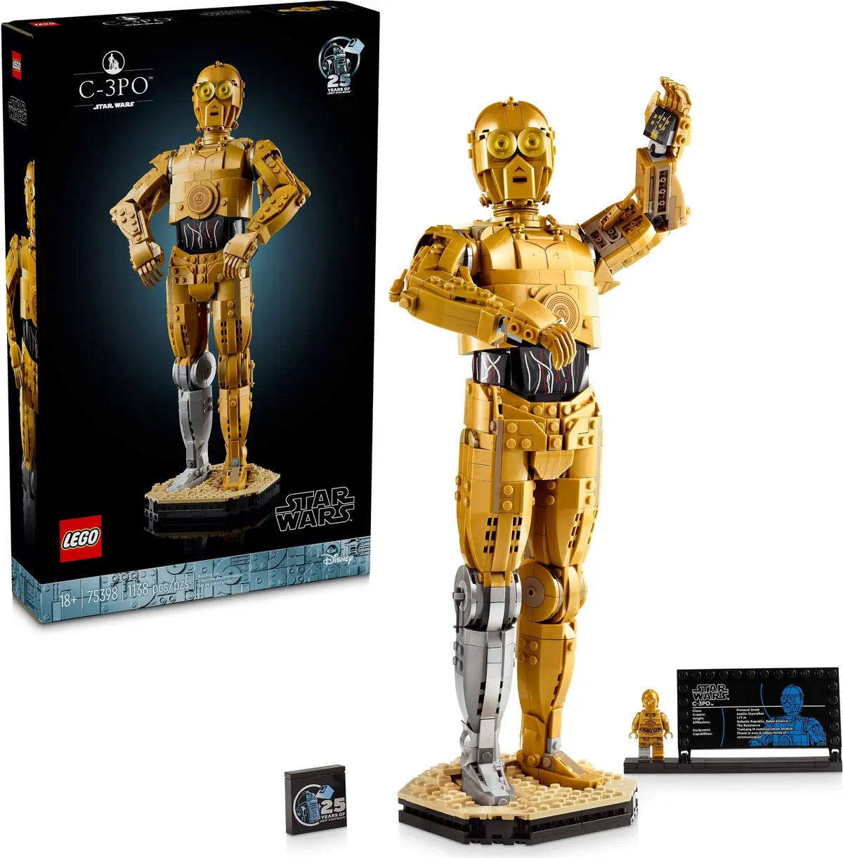 LEGO Star Wars 75398 C-3PO set, image 3