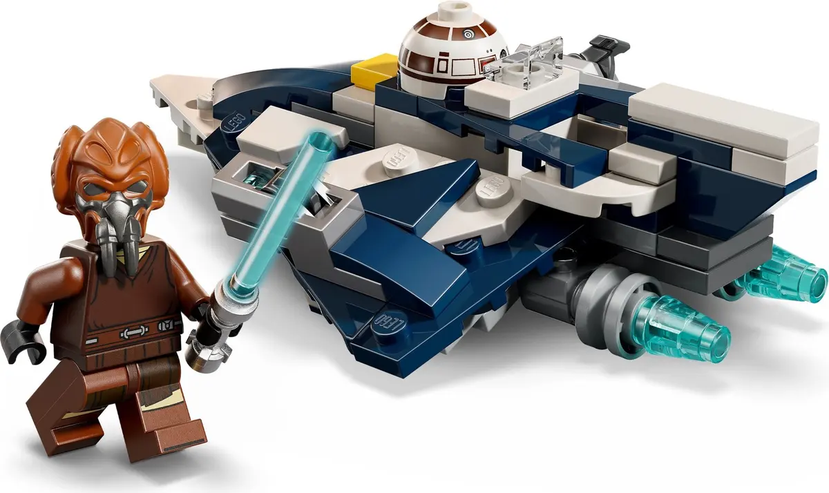 LEGO Star Wars 75400 Plo Koon's Jedi Starfighter Microfighter set, image 8