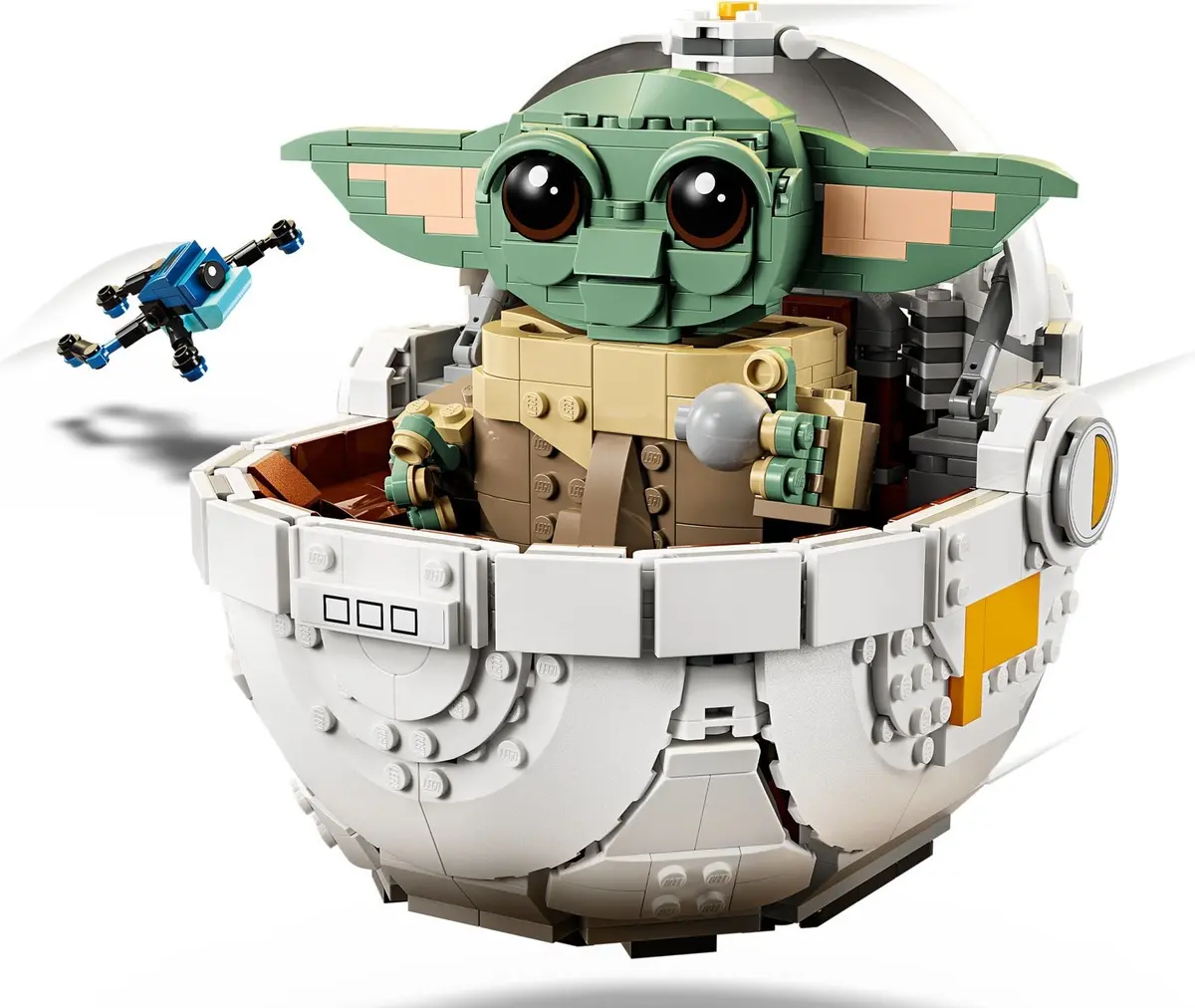 LEGO Star Wars 75403 Grogu with Hover Pram set, image 7