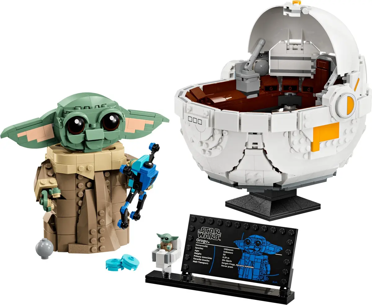 LEGO Star Wars 75403 Grogu with Hover Pram set