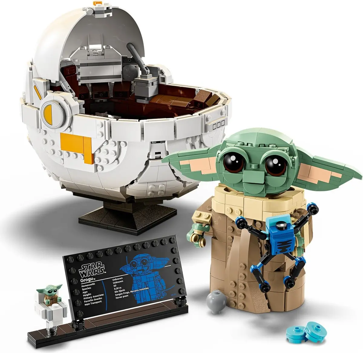 LEGO Star Wars 75403 Grogu with Hover Pram set, image 8