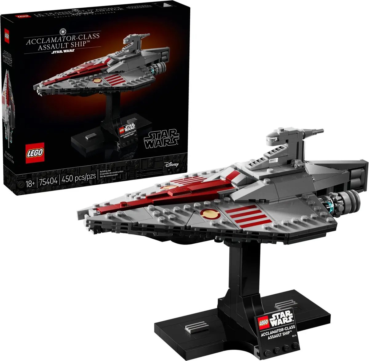 LEGO Star Wars 75404 Acclamator-class Assault Ship set, image 3