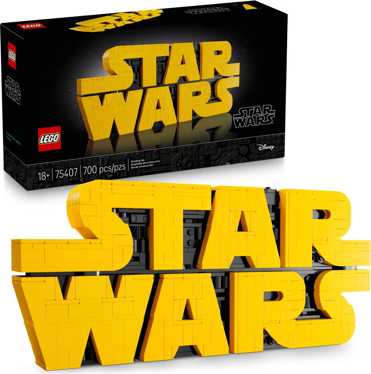 LEGO Star Wars 75407 Brick-Built Star Wars Logo set, image 3