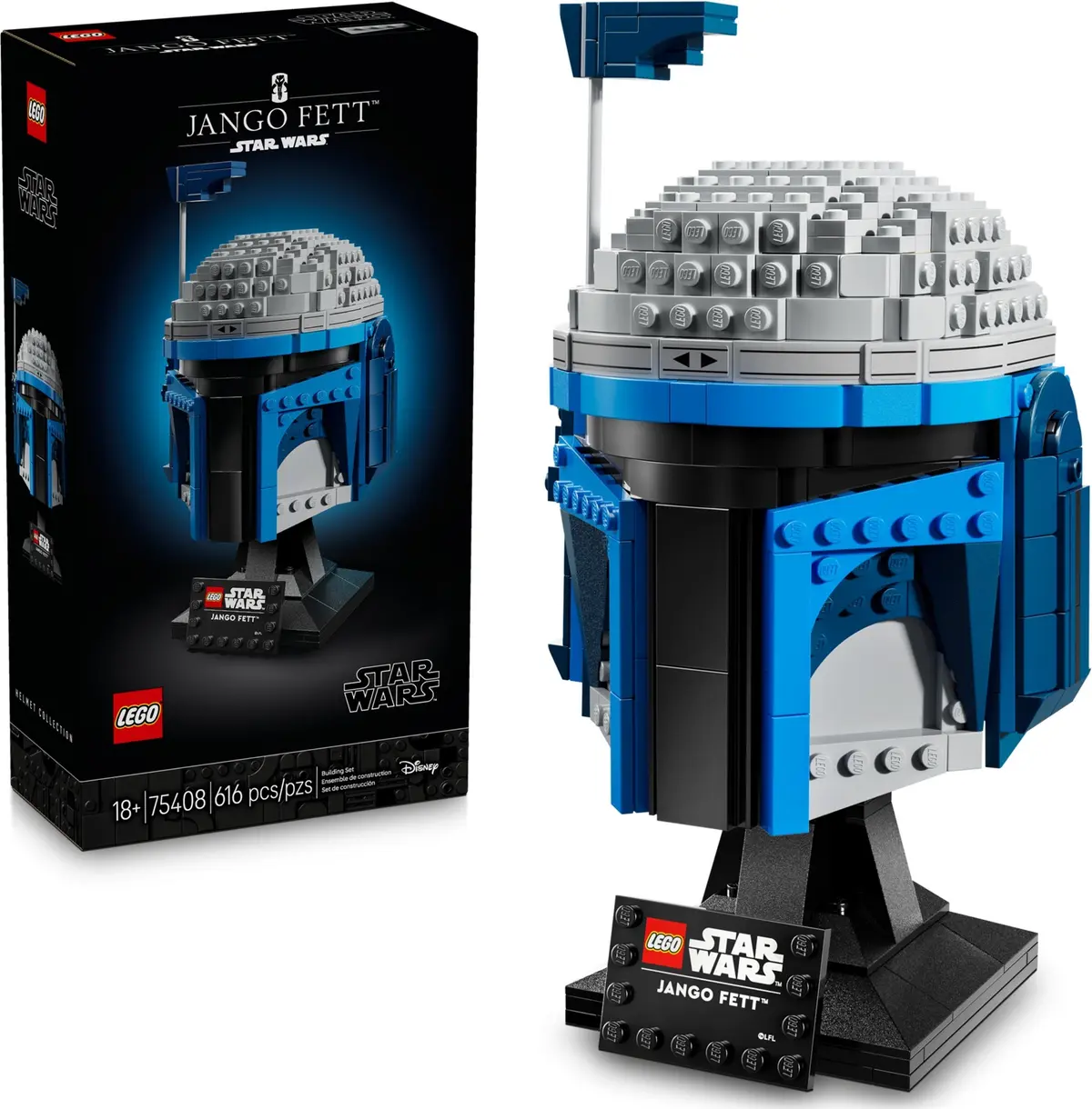 LEGO Star Wars 75408 Jango Fett Helmet set, image 3