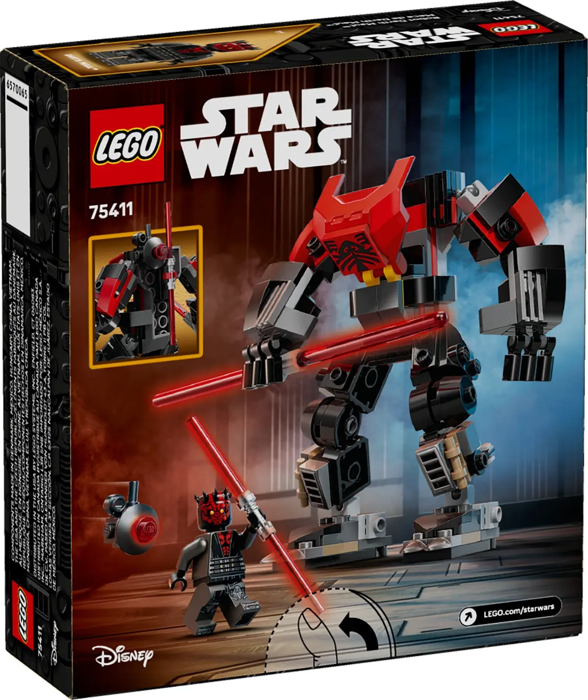 LEGO Star Wars 75411 Darth Maul Mech set, image 2