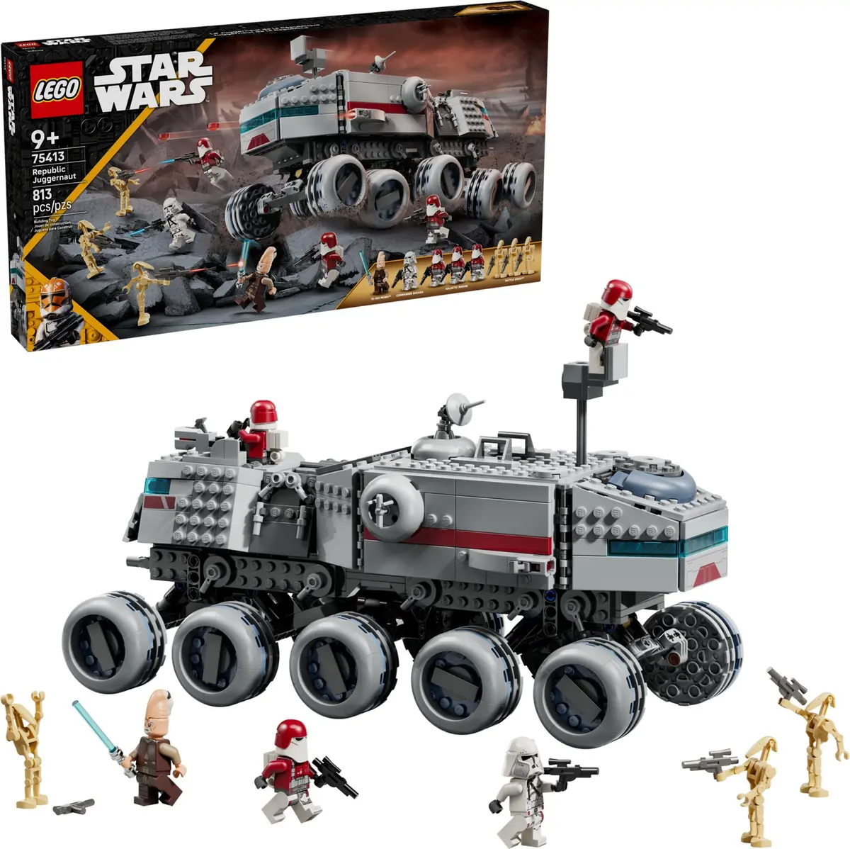 LEGO Star Wars 75413 Republic Juggernaut set, image 3
