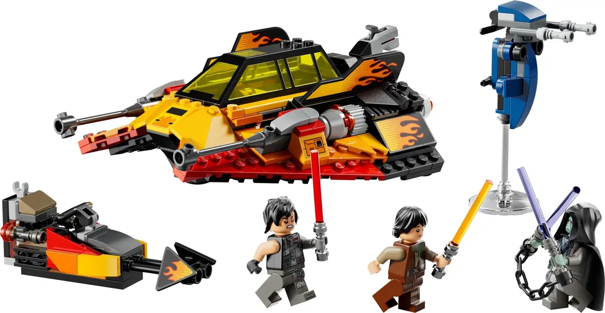 LEGO Star Wars 75414 The Force Burner Snowspeeder set