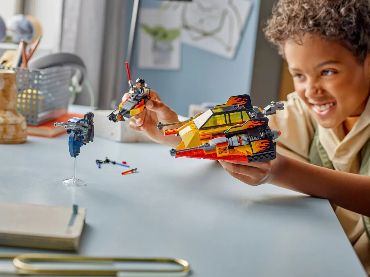 LEGO Star Wars 75414 The Force Burner Snowspeeder set, image 6