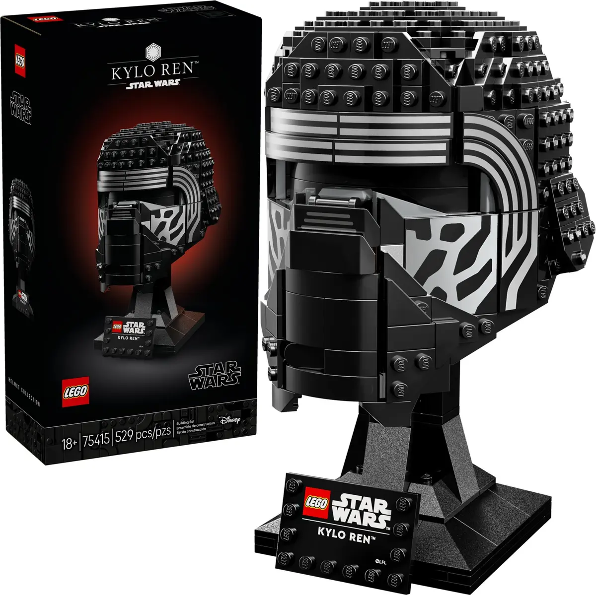 LEGO Star Wars 75415 Kylo Ren Helmet set, image 3