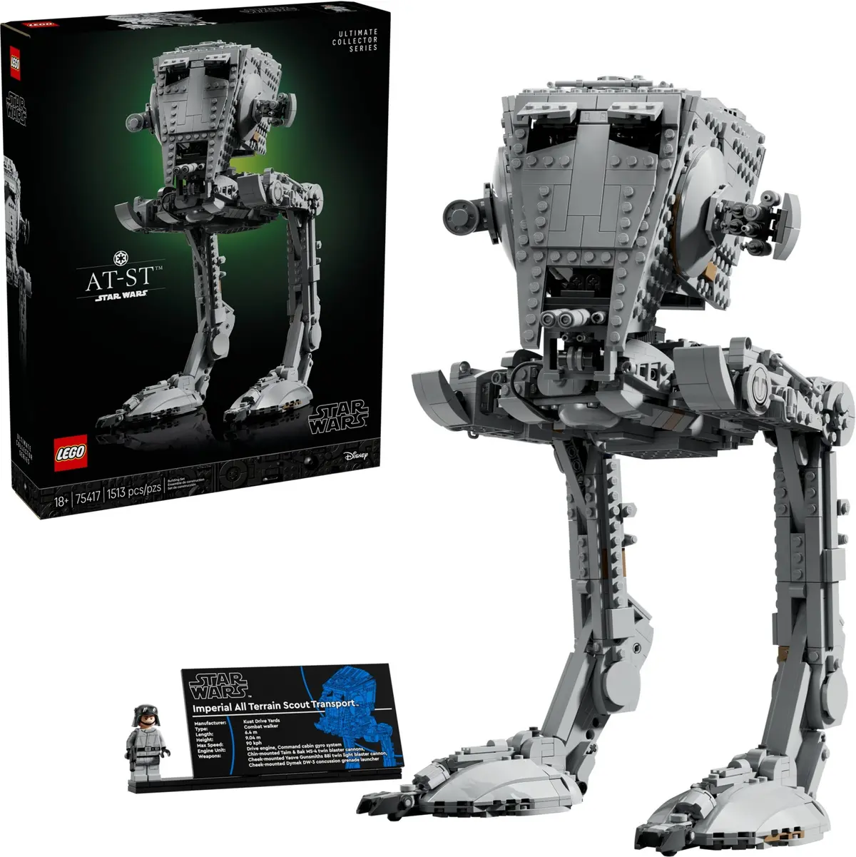 LEGO Star Wars 75417 AT-ST set, image 3