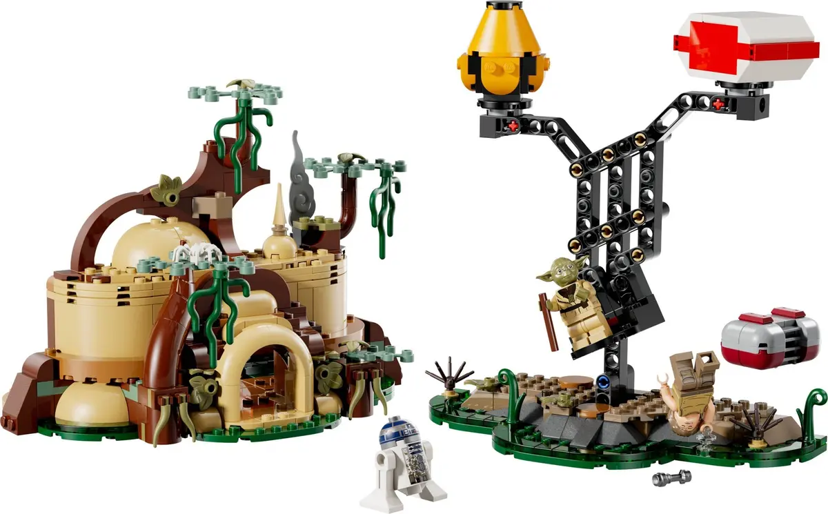 LEGO Star Wars 75422 Yoda's Hut and Jedi Training set