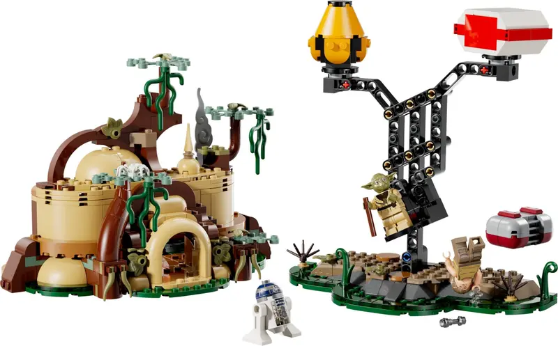 LEGO Star Wars 75422 Yoda's Hut and Jedi Training set