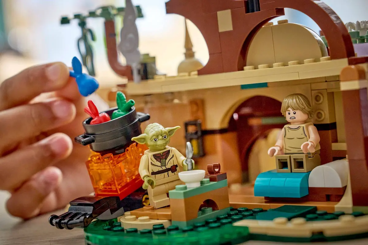 LEGO Star Wars 75422 Yoda's Hut and Jedi Training set, image 8