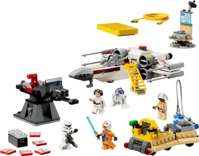 LEGO Star Wars 75423 Luke's Red Five X-wing set
