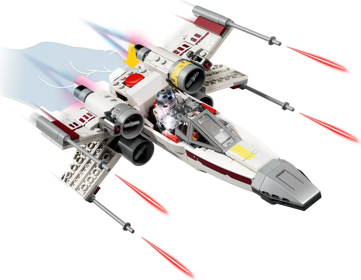 LEGO Star Wars 75423 Luke's Red Five X-wing set, image 19