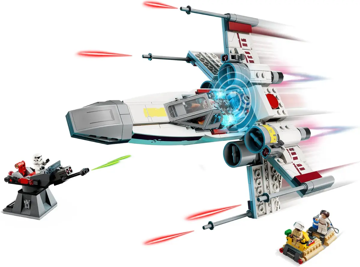 LEGO Star Wars 75423 Luke's Red Five X-wing set, image 13