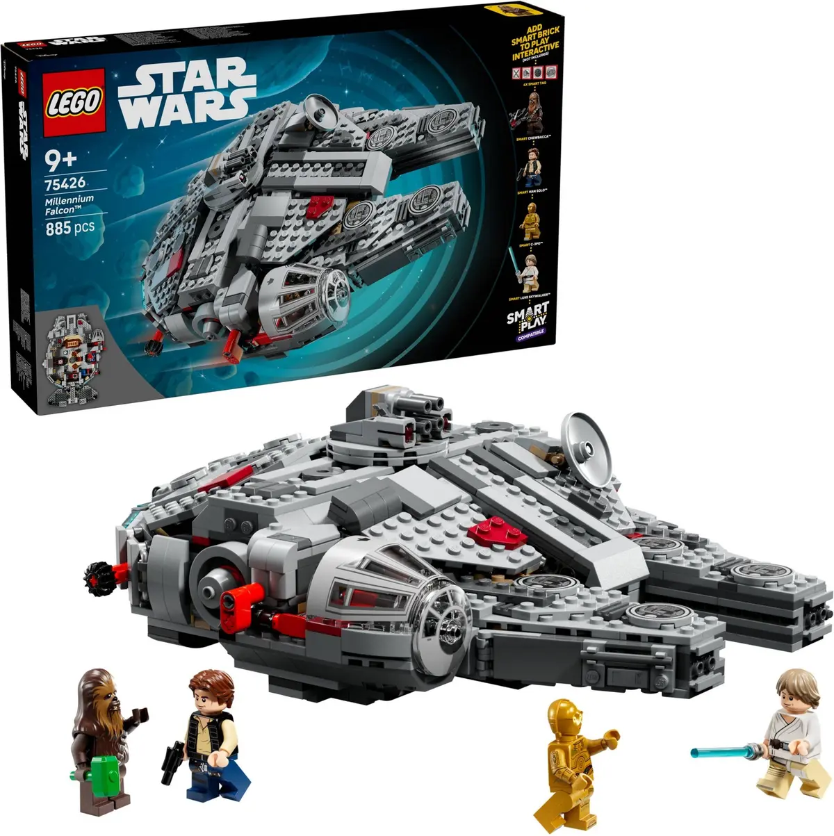 LEGO Star Wars 75426 Millennium Falcon set, image 4
