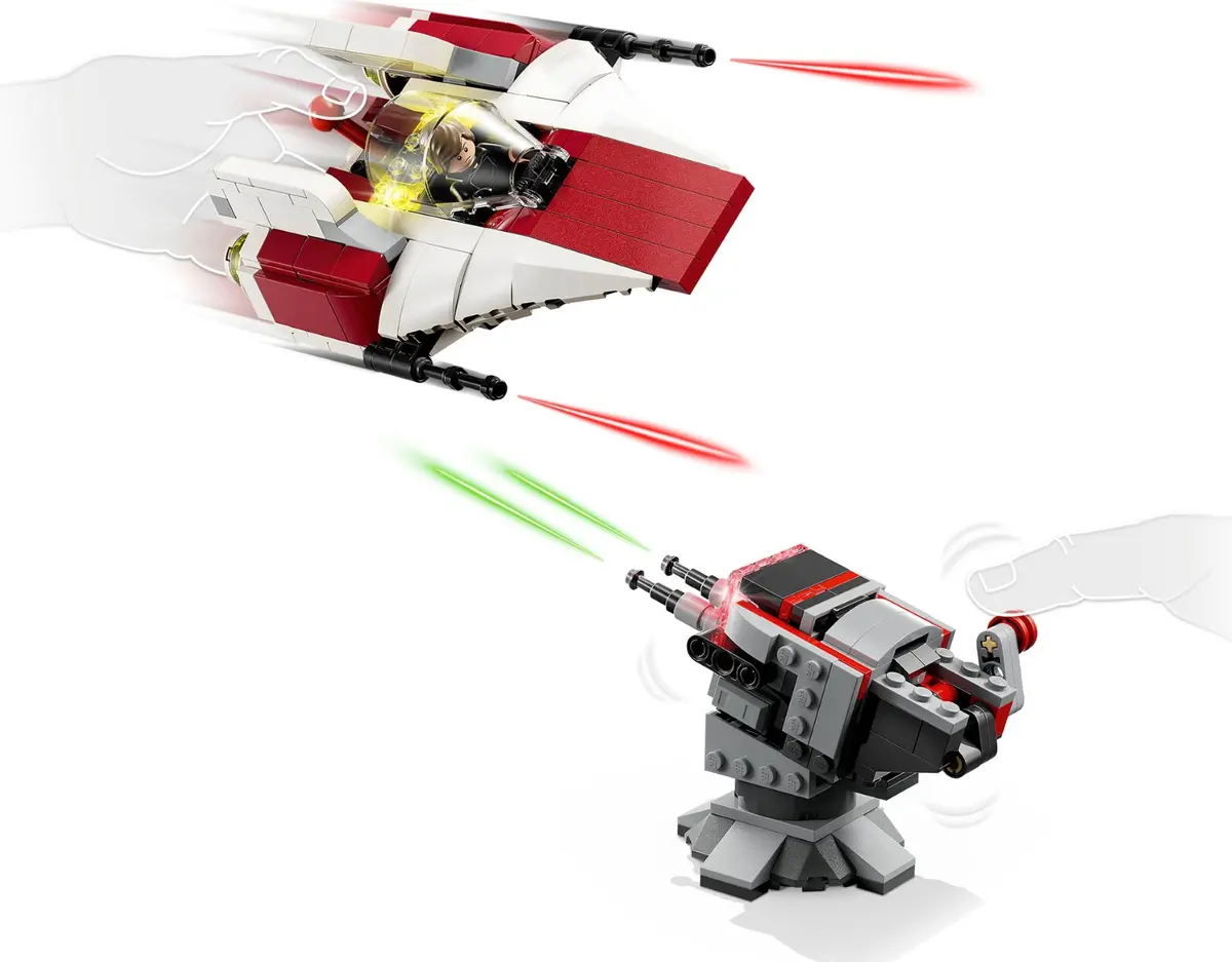 LEGO Star Wars 75427 Throne Room Duel & A-wing set, image 16