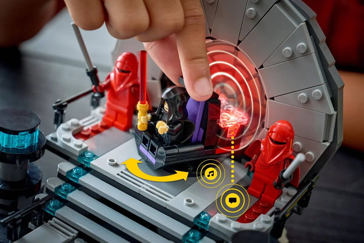 LEGO Star Wars 75427 Throne Room Duel & A-wing set, image 6