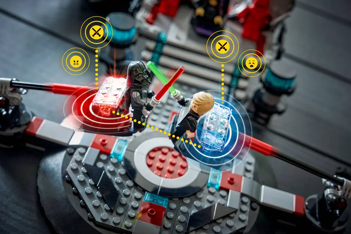 LEGO Star Wars 75427 Throne Room Duel & A-wing set, image 9
