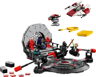 LEGO Star Wars 75427 Throne Room Duel & A-wing set