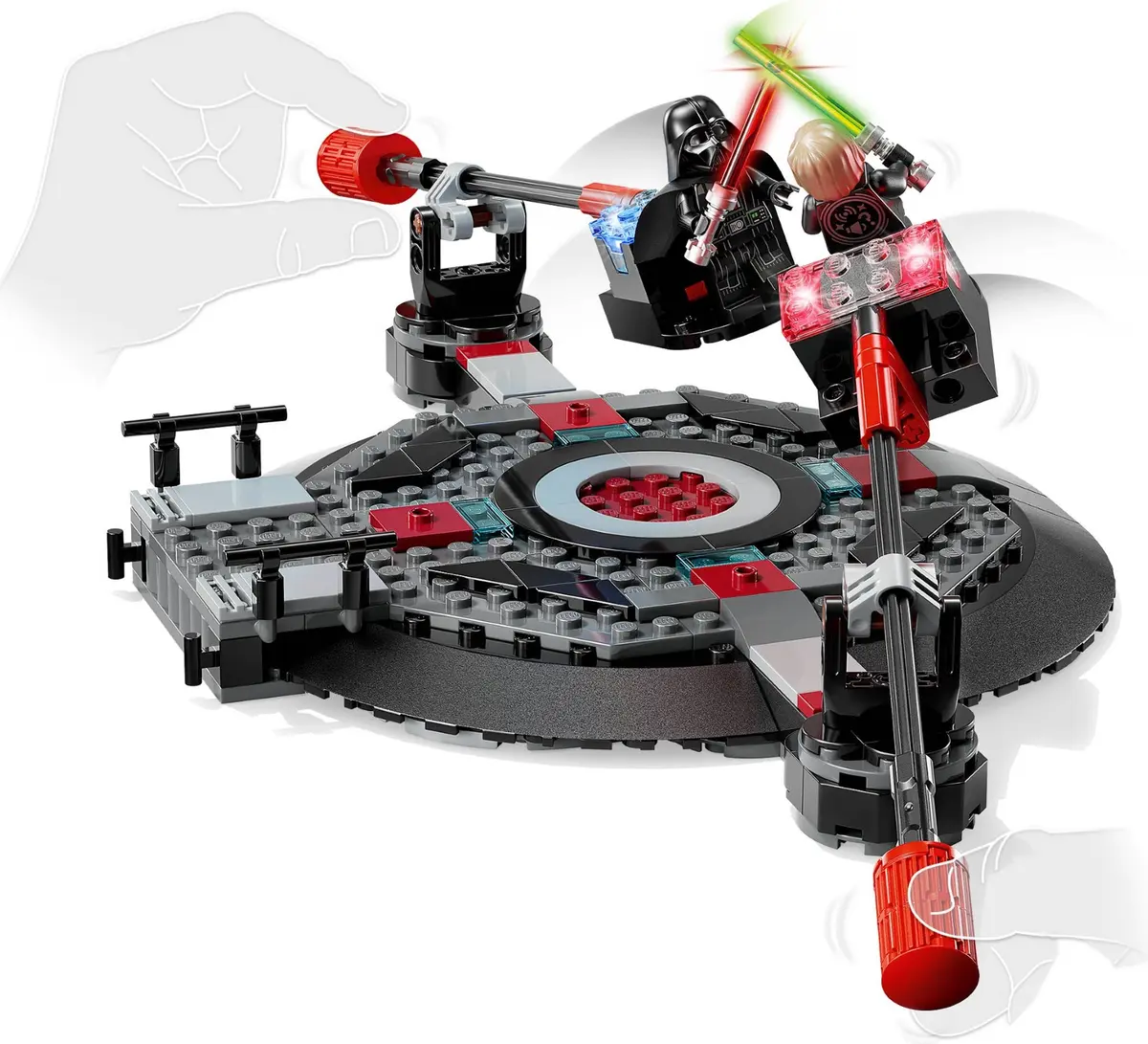 LEGO Star Wars 75427 Throne Room Duel & A-wing set, image 14