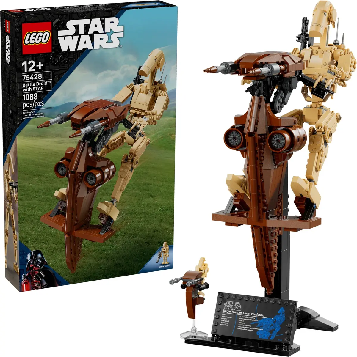LEGO Star Wars 75428 Battle Droid with STAP set, image 3