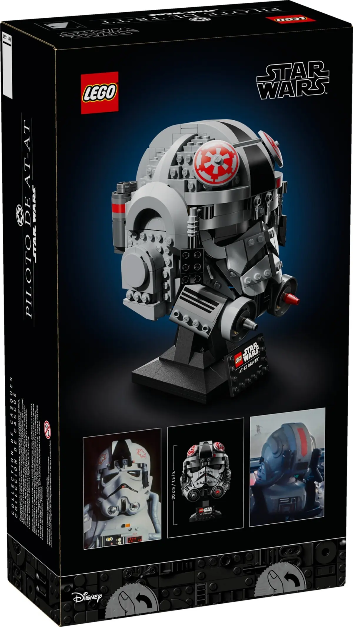 LEGO Star Wars 75429 AT-AT Driver Helmet set, image 2