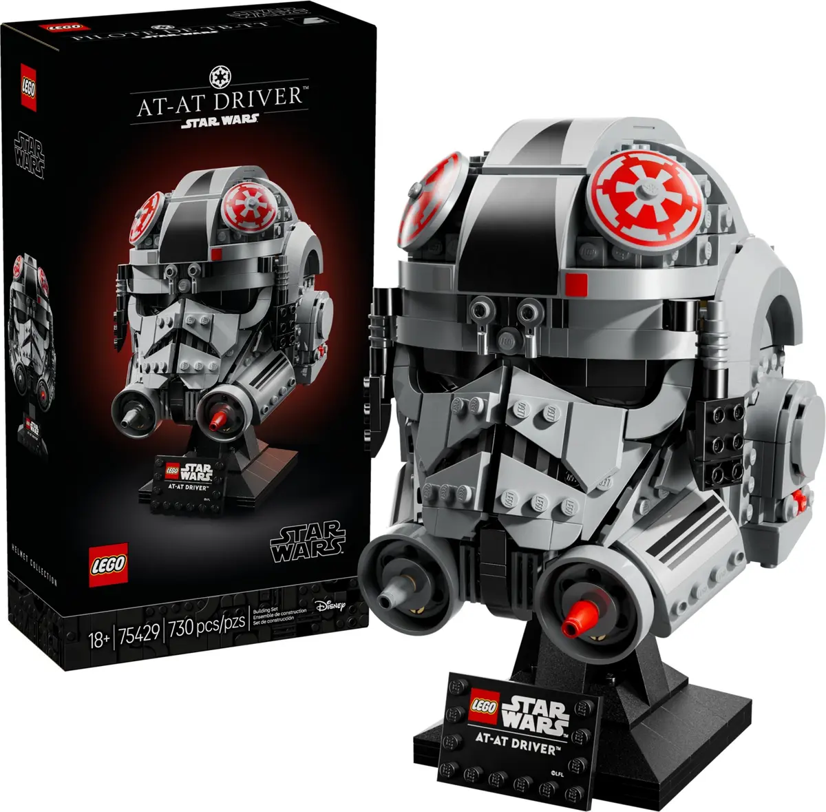 LEGO Star Wars 75429 AT-AT Driver Helmet set, image 3