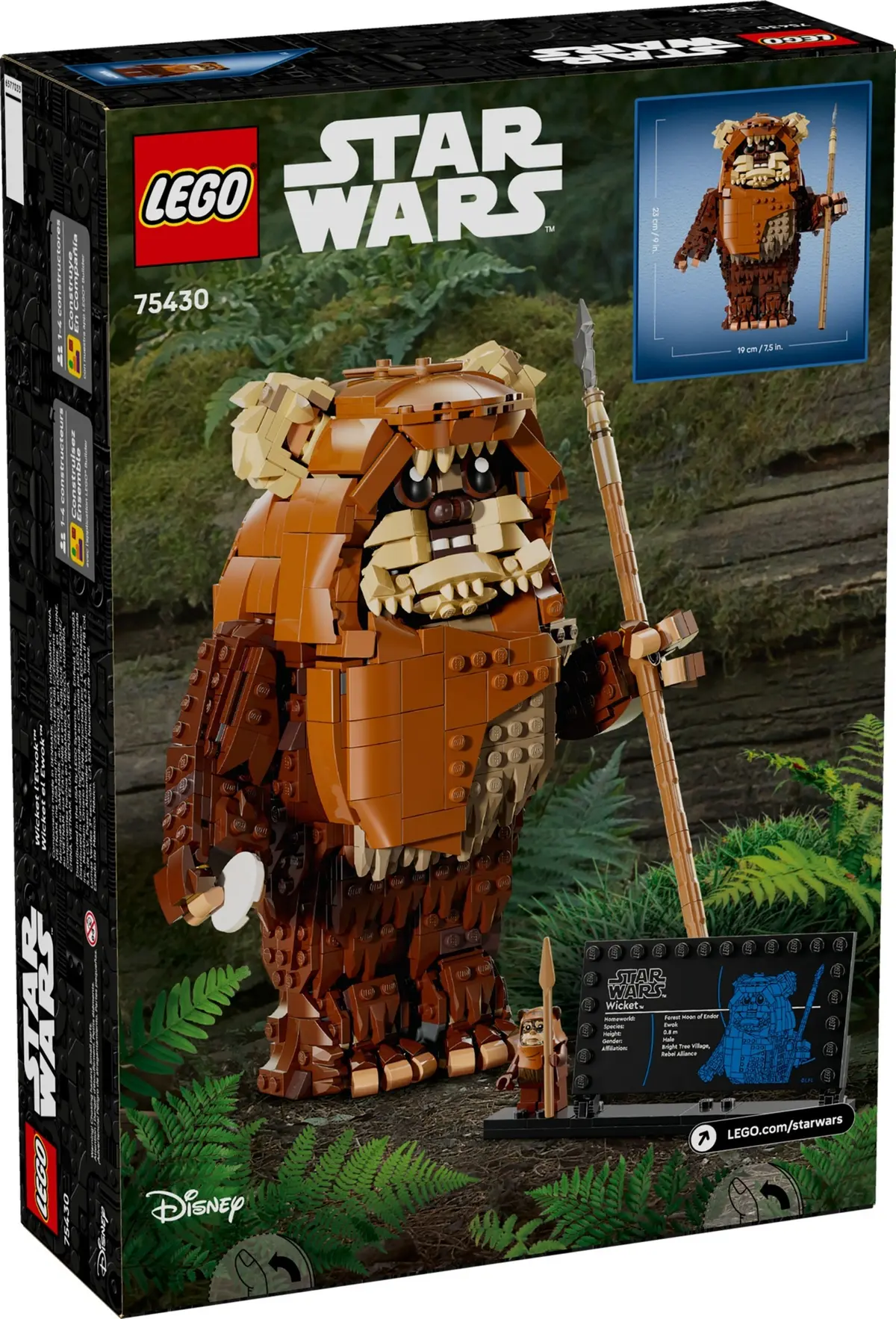 LEGO Star Wars 75430 Wicket the Ewok set, image 2