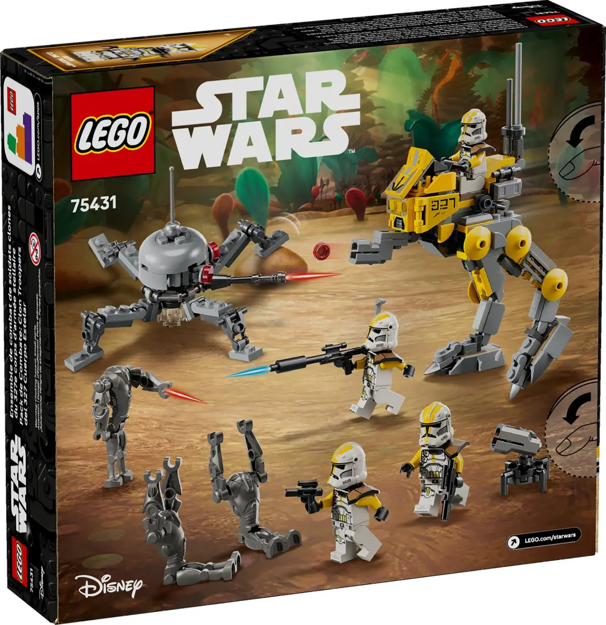 LEGO Star Wars 75431 327th Star Corps Clone Troopers Battle Pack set, image 2