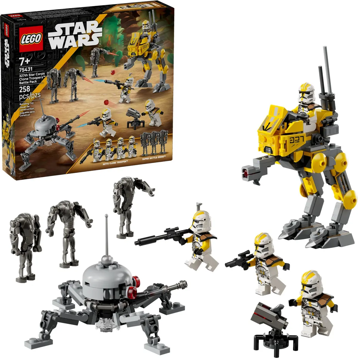 LEGO Star Wars 75431 327th Star Corps Clone Troopers Battle Pack set, image 3