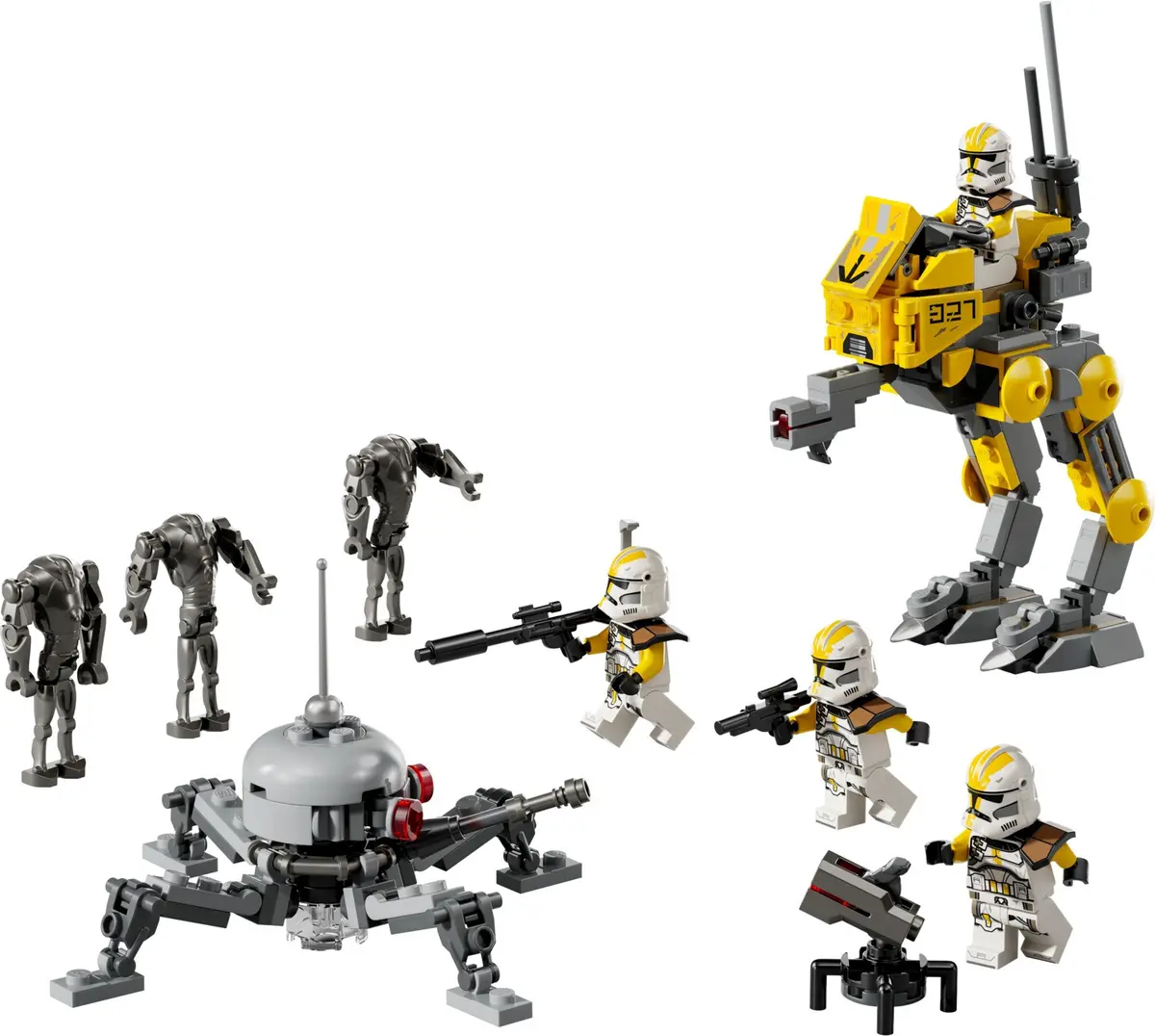LEGO Star Wars 75431 327th Star Corps Clone Troopers Battle Pack set