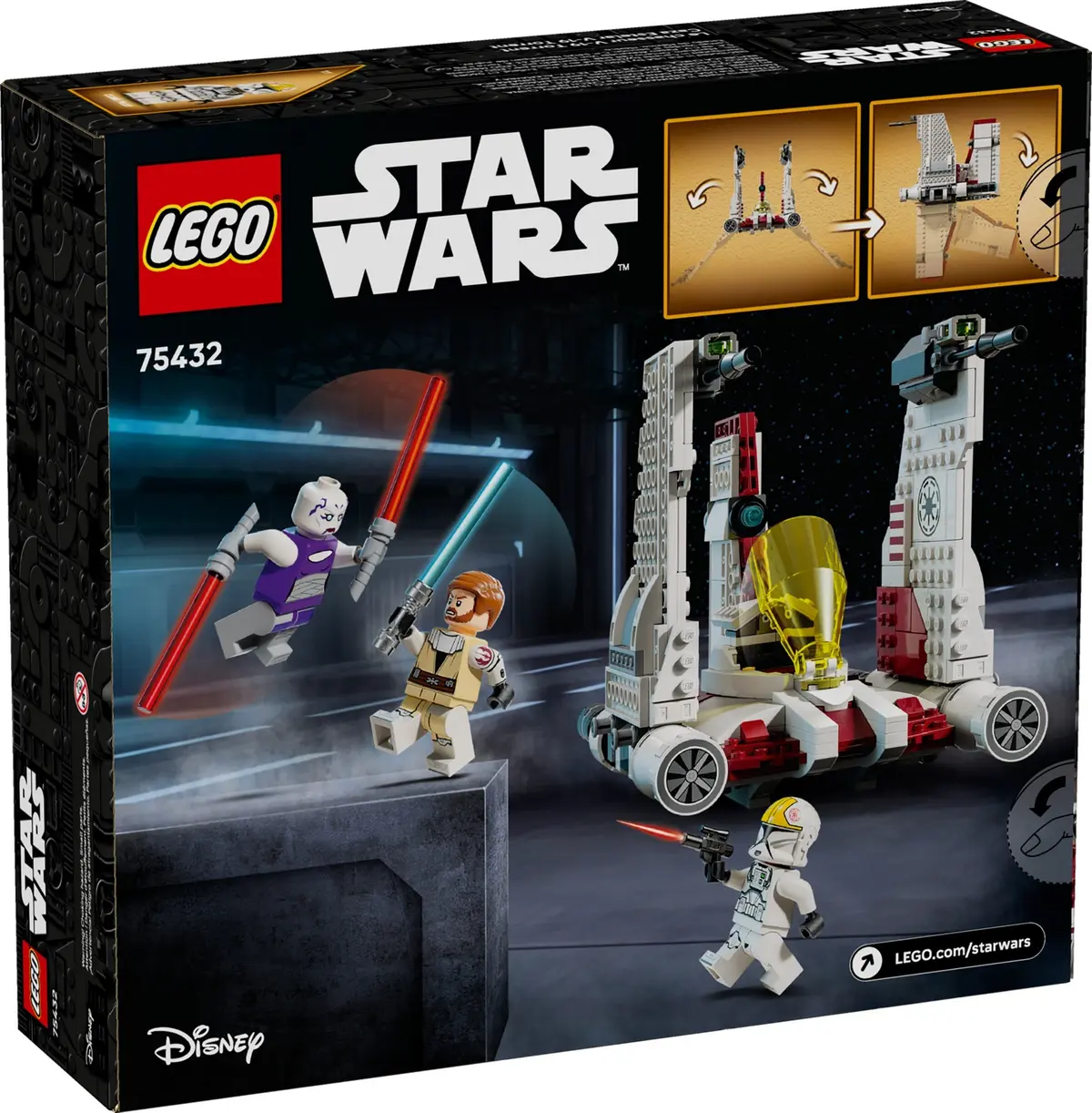 LEGO Star Wars 75432 V-19 Torrent Starfighter set, image 2