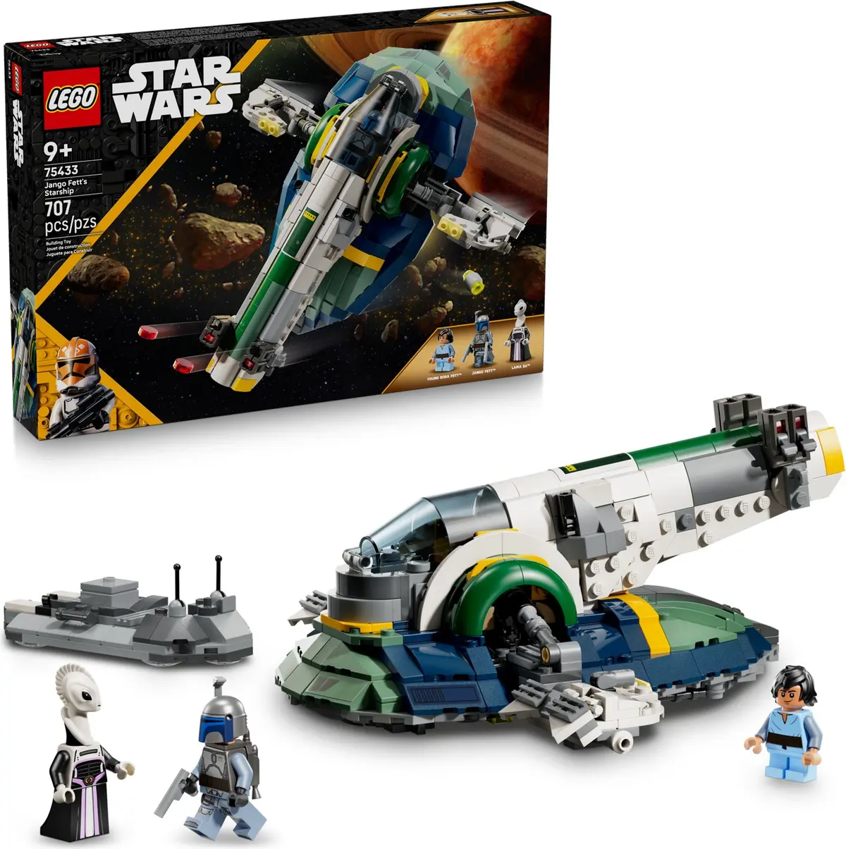 LEGO Star Wars 75433 Jango Fett's Starship set, image 3