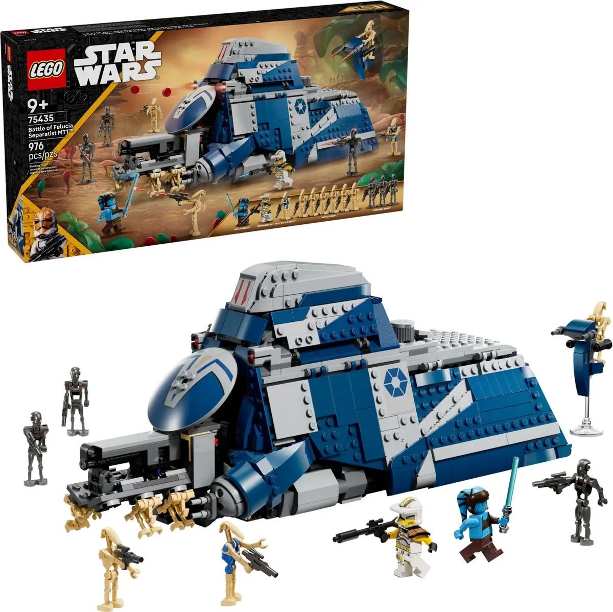 LEGO Star Wars 75435 Battle of Felucia Separatist MTT set, image 3