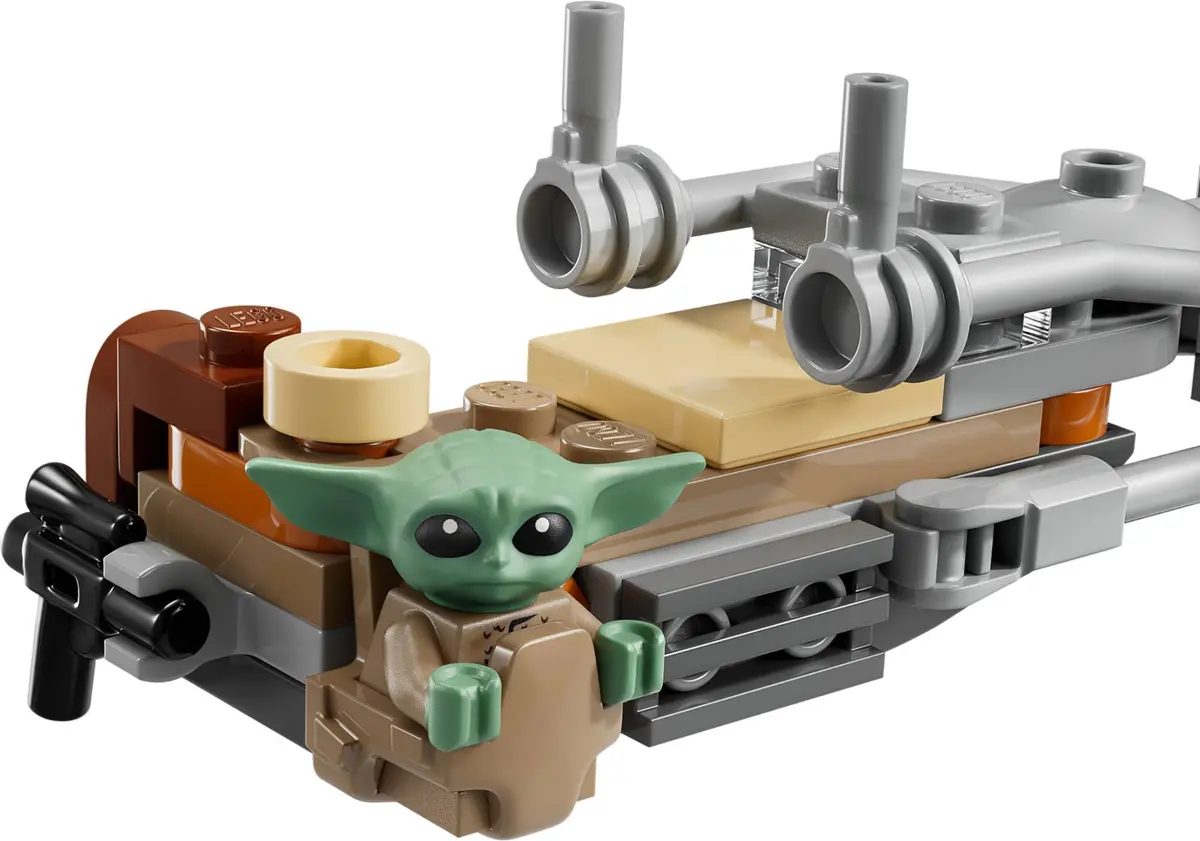 LEGO Star Wars 75436 The Mandalorian & Grogu's Speeder Bike set, image 11