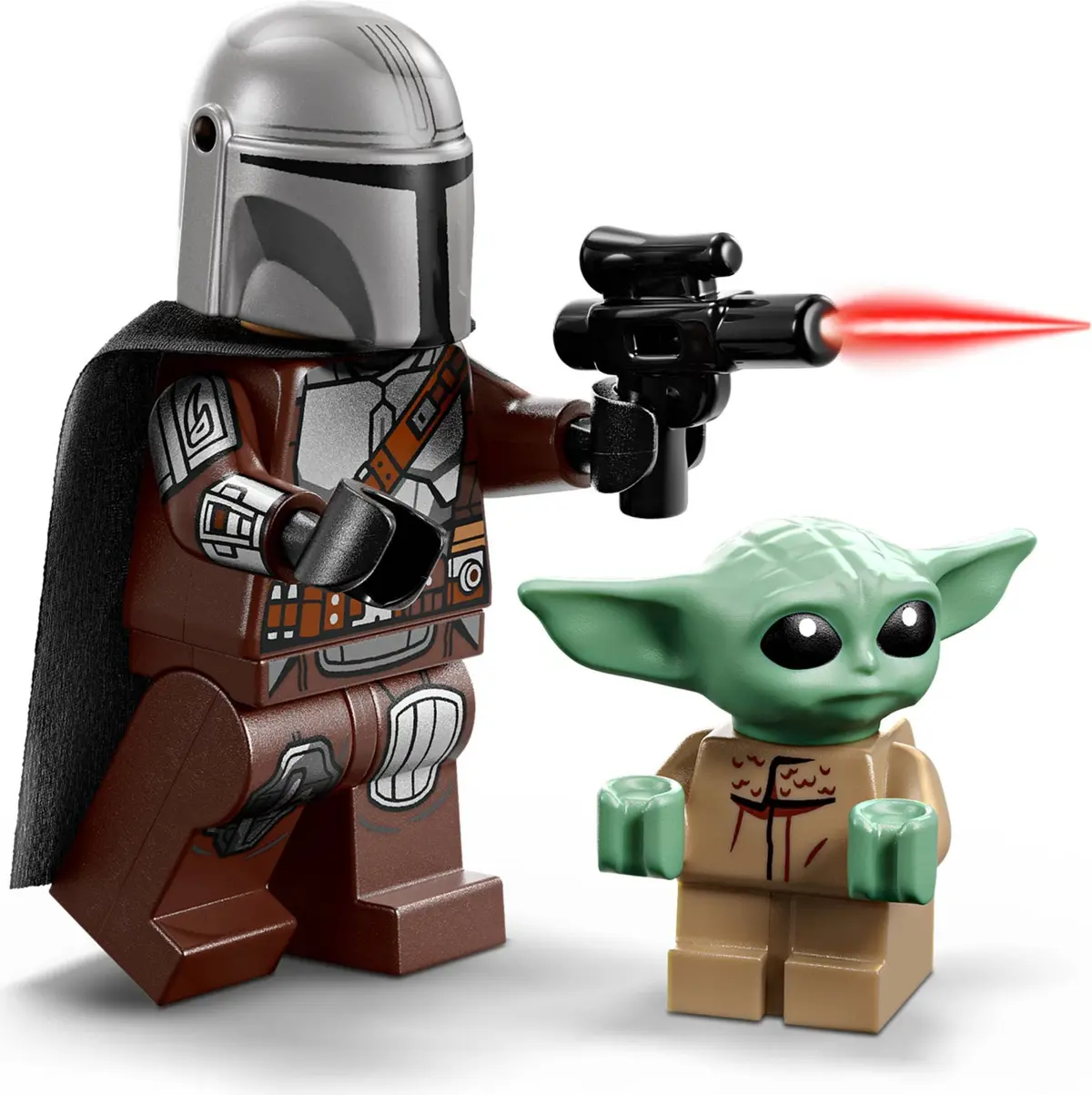 LEGO Star Wars 75436 The Mandalorian & Grogu's Speeder Bike set, image 9