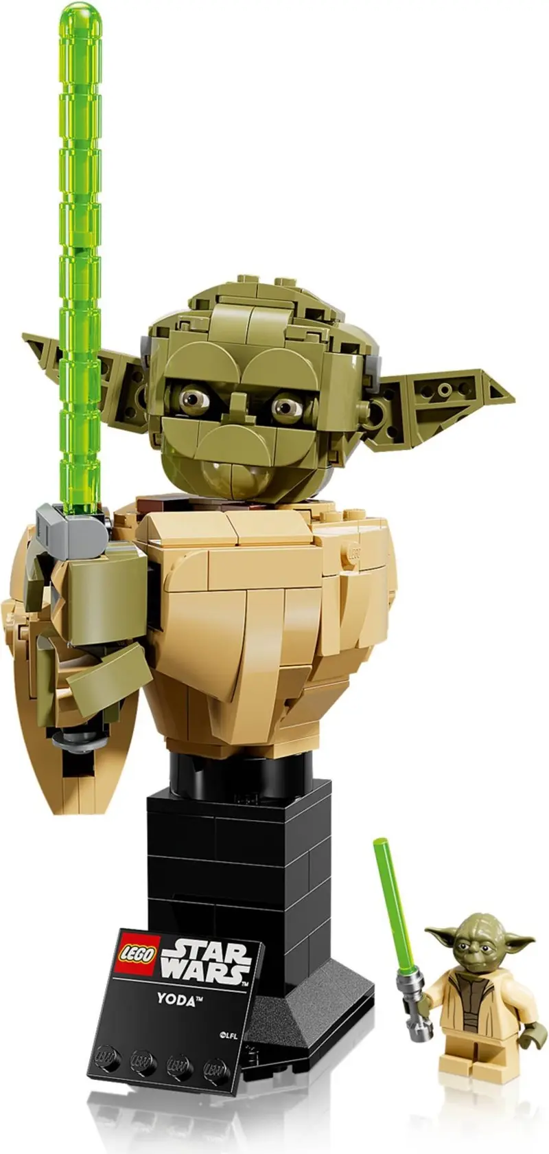 LEGO Star Wars 75438 Yoda Bust set, image 15